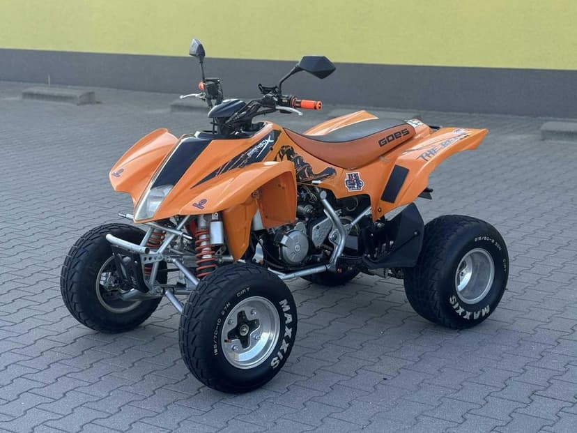Quad GOES 450x 51km 2500km przegiegu zamiana