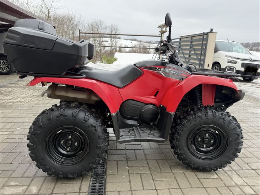 Yamaha Kodiak/Grizzly 450 FI 4x4 kufer Led wyciagarka Homologacja T3B