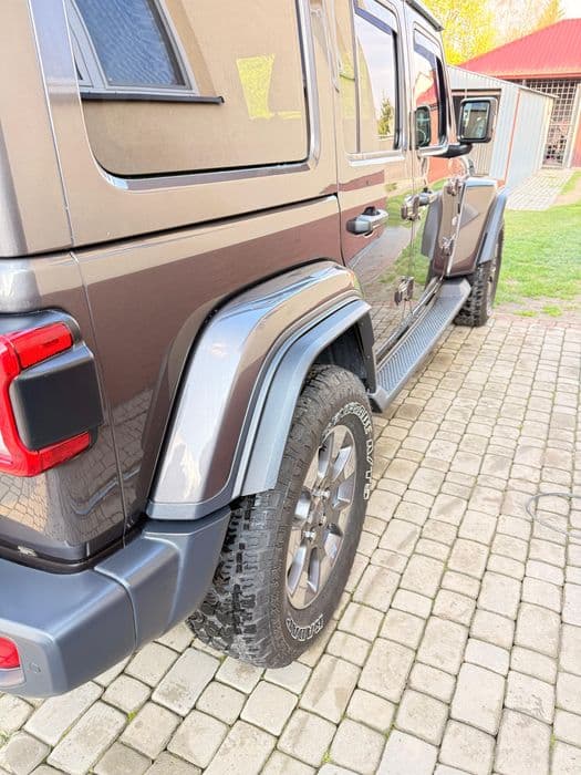 Poszerzenia oryginalnych nadkoli Jeep Wrangler