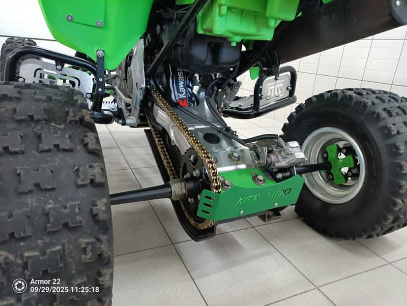 Kawasaki kfx 400 + pług