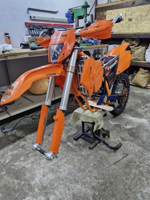 KTM EXC 125 2t , KAT A1 , KAT B. Po odbudowie.