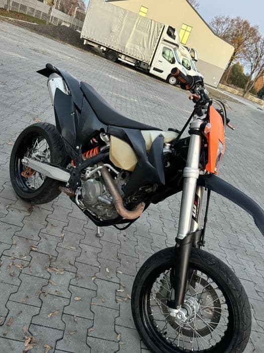 KTM EXC 500 wtrysk 2012r Supermoto po remoncie husaberg husqvarna