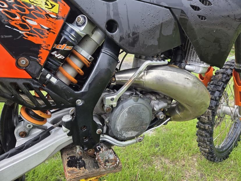 Cross KTM SX 250 2008 zamiana