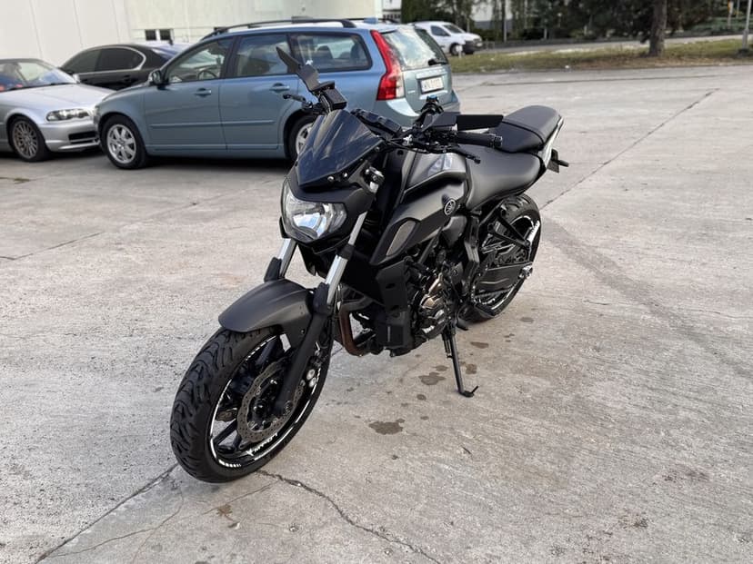 Yamaha MT07 na kat. A2 odblokowana
