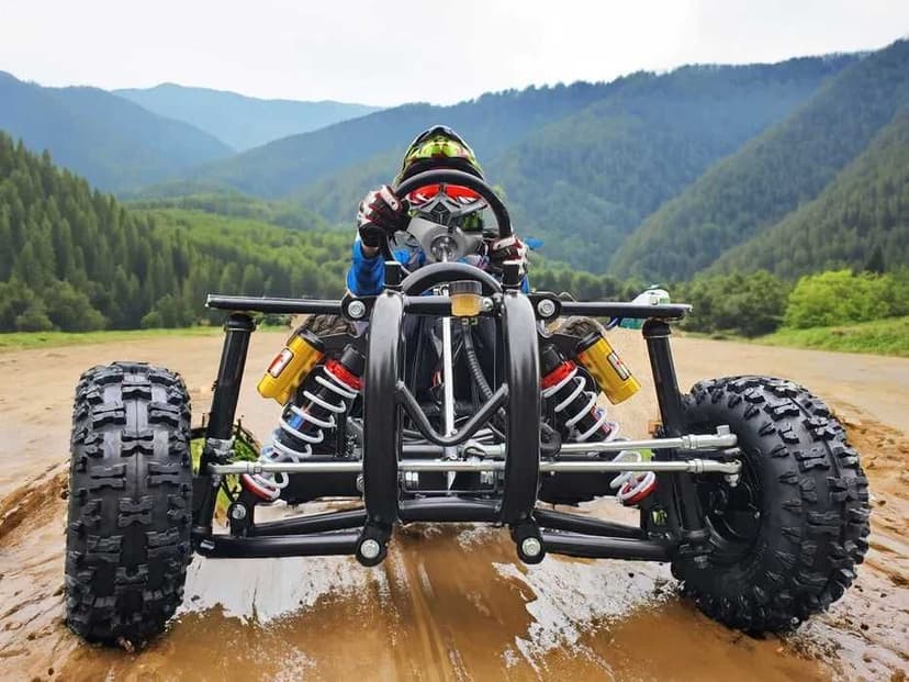 Gokart terenowy offroad buggy quad HIT ATV spalinowy 270cm gokard NOWY