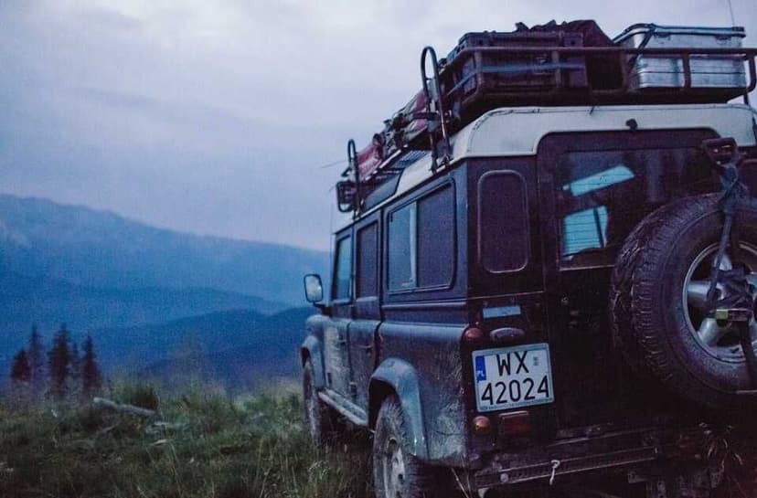 Bagażnik dachowy Land Rover Defender 110