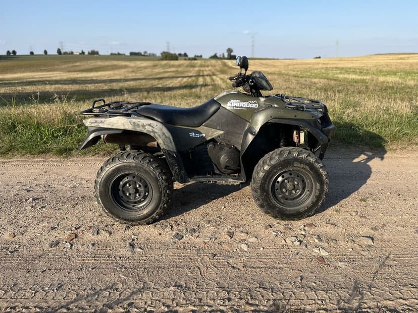 Suzuki kingquad 450 zarejestrowany 4x4 WTRYSK quad terenowy offroad