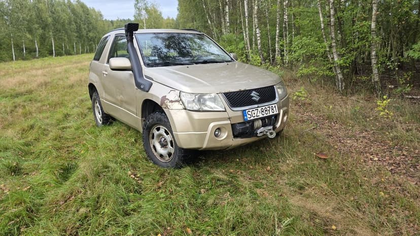 Suzuki Grand Vitara II 4x4 Lift Dobinsons, wyciągarka
