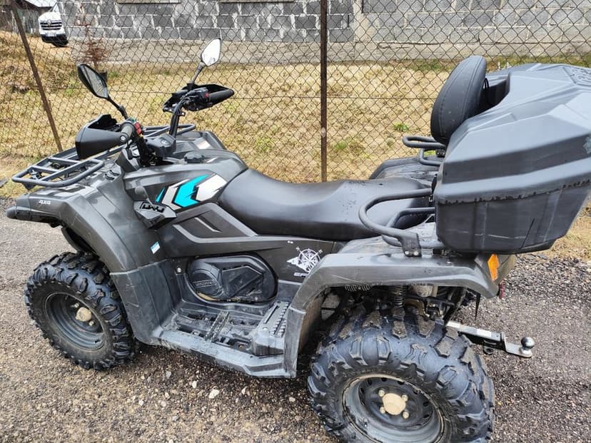 Cfmoto Cforce 450 LONG 4x4 Kufer Ledy Hak Wyciągarka Zarejestrowany T3