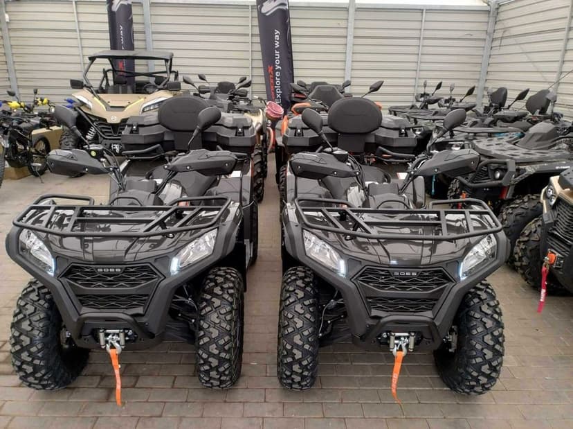 Promocja! Kufer gratis CF MOTO Goes 520 L Terrex 2025Rok FV23% Raty 0%