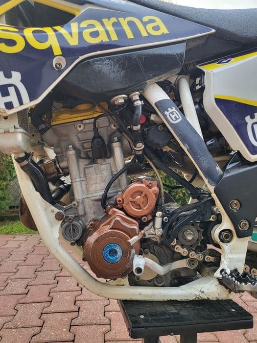 Motocykl cross husqvarna fc 250 wtrysk rozrusznik