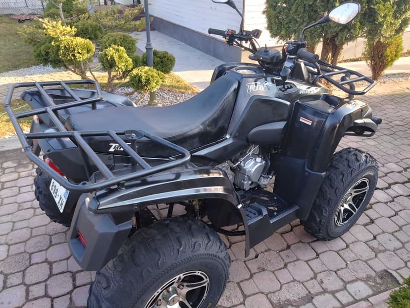 Access triton 400 4x4 wyciągarka hak dokumenty yamaha grizzly 350