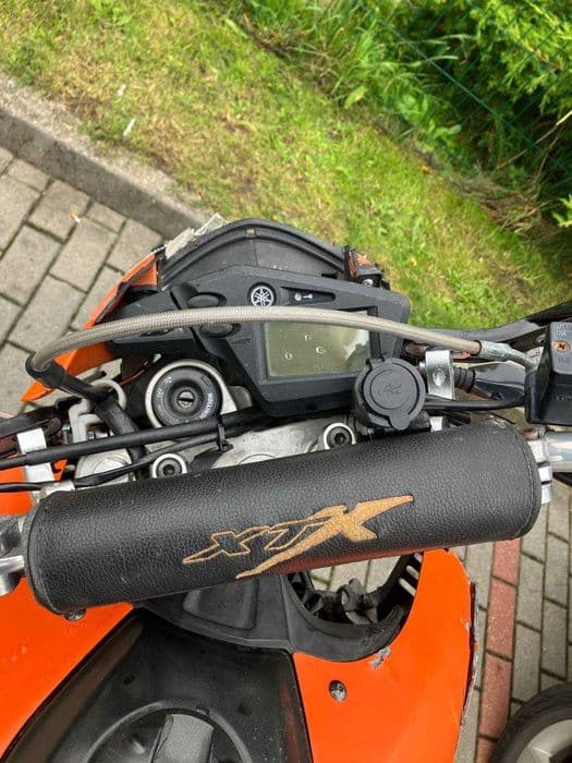 Yamaha XT660X po wypadku