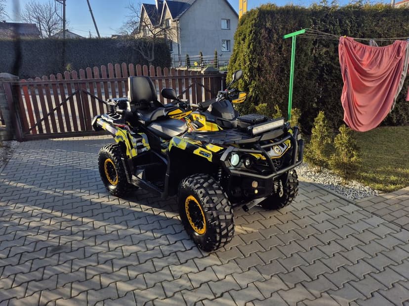 Quad Can Am Outlander 1000 MAX XTP - zarejestrowany! Pług! 6750 km !