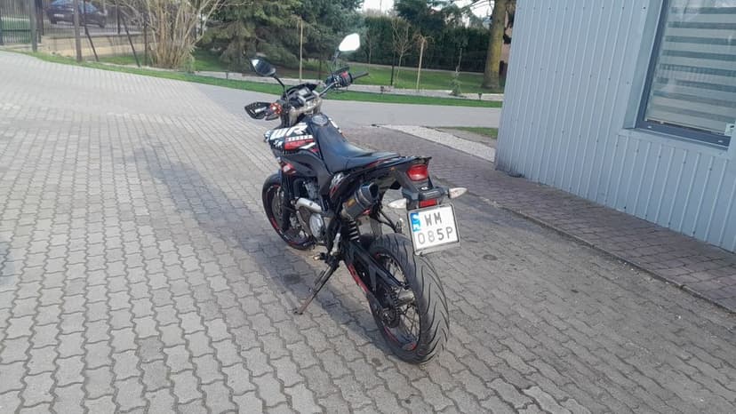 Yamaha WR 125 X WR125X 15KM Na prawo jazdy B lub A1