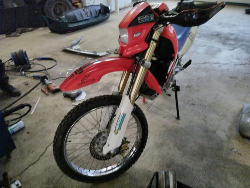 Hyosung RX 125  enduro cross . Raty , tranaport