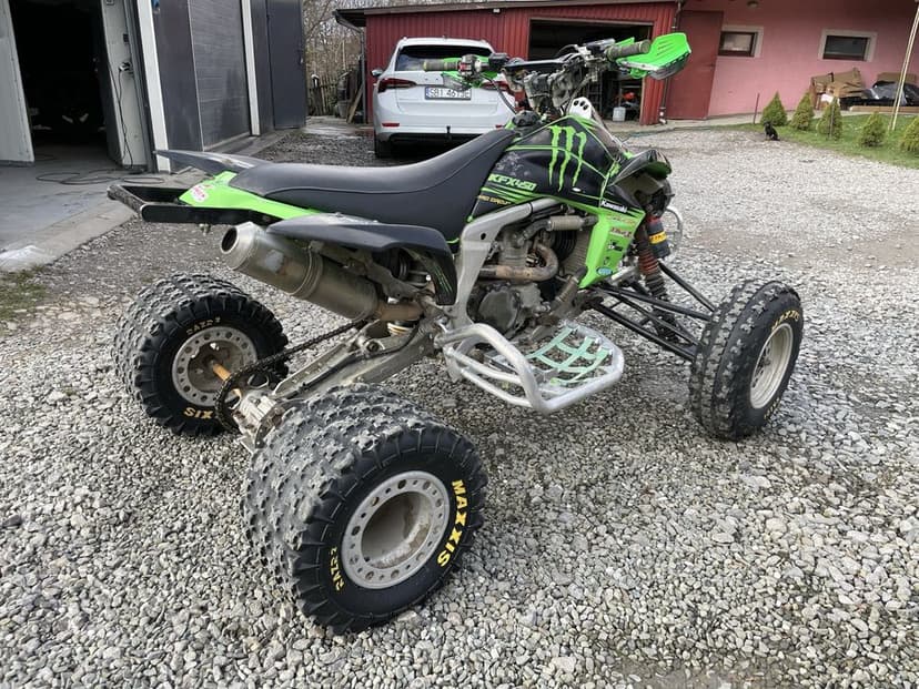 Quad  kawasaki kfx 450 zawieszenie elki przedłużony poszerzony bieg wsteczny !
