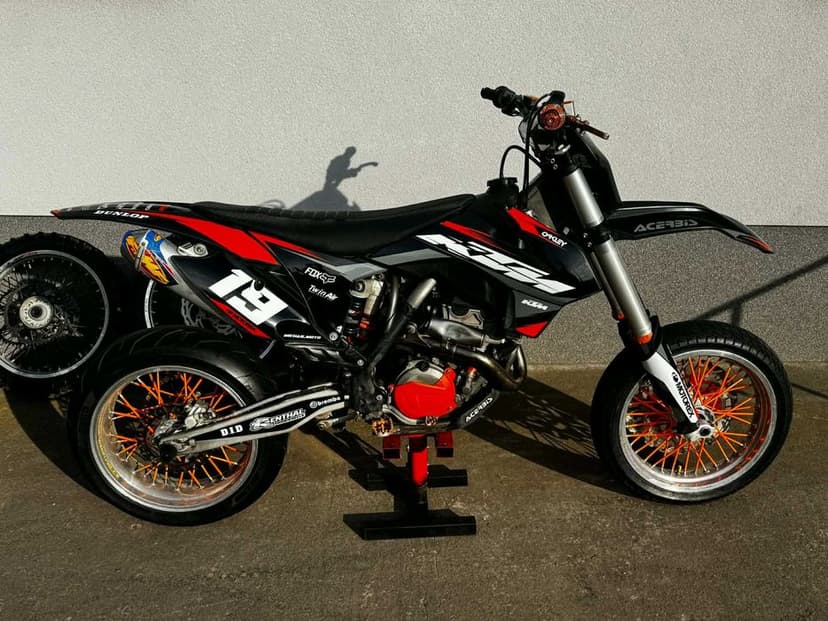 KTM SX-F 350. 2014r. - Supermoto + koła MX / FMF / NIE ZAREJESTROWANY