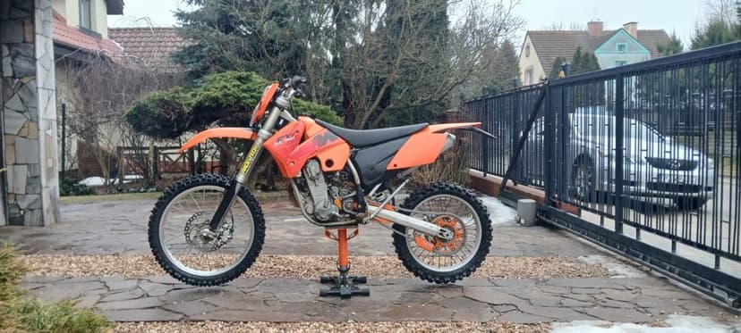 KTM 450 EXC Rok 2004 Rejestracja Szwecja