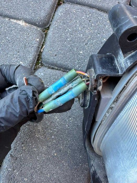 lampa przod przednia lampy reflektor lew praw kawasaki KFX 700 KVF 650