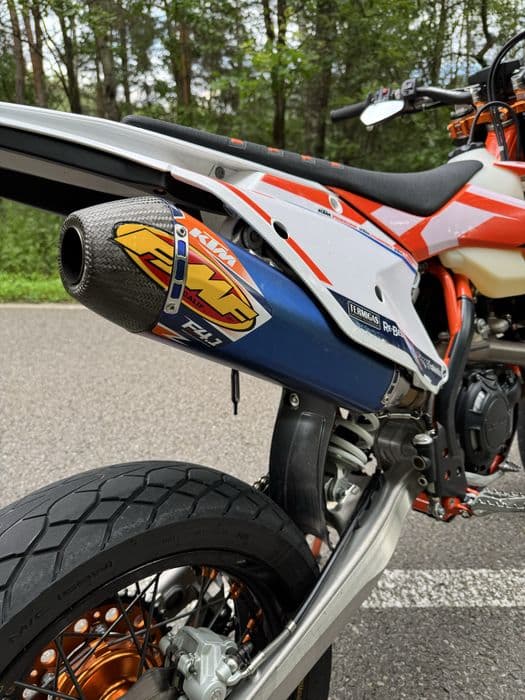 KTM 450 EXC SUPERMOTO SIX DAYS dużo dodatków
