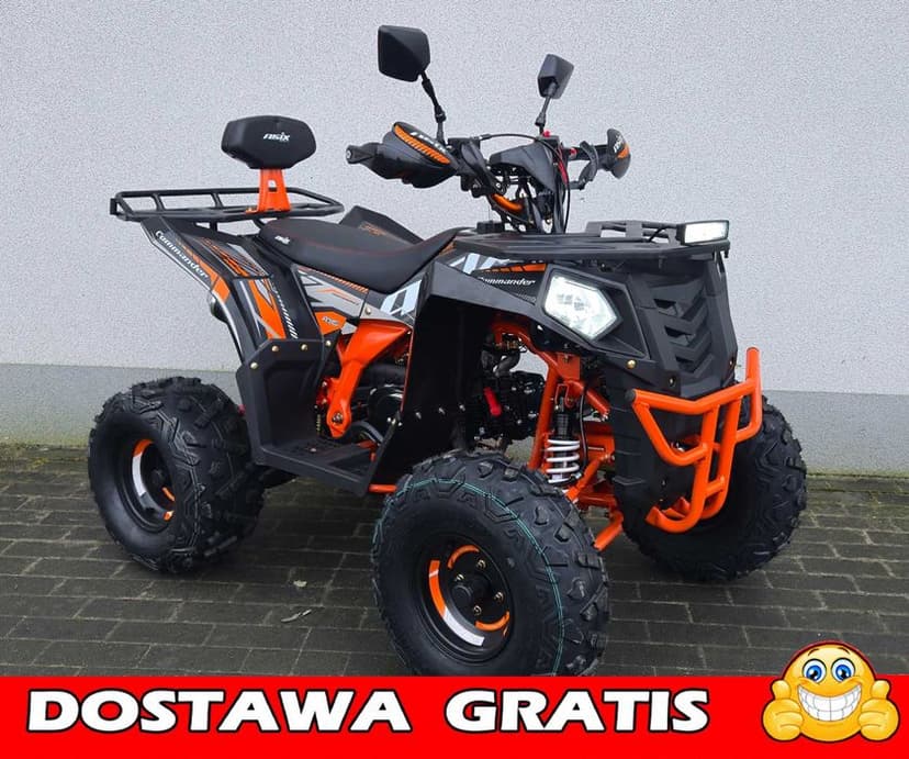 Dostawa GRATIS  w 48h !!! Asix Commander 125 cc BLACK FRIDAY