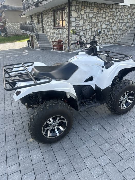 Yamaha Grizzly 700 z 2017 super stan +pług i kufer, faktura Vat
