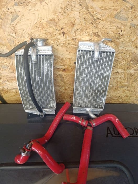 Chłodnice honda Crf 450 przewody powiększane