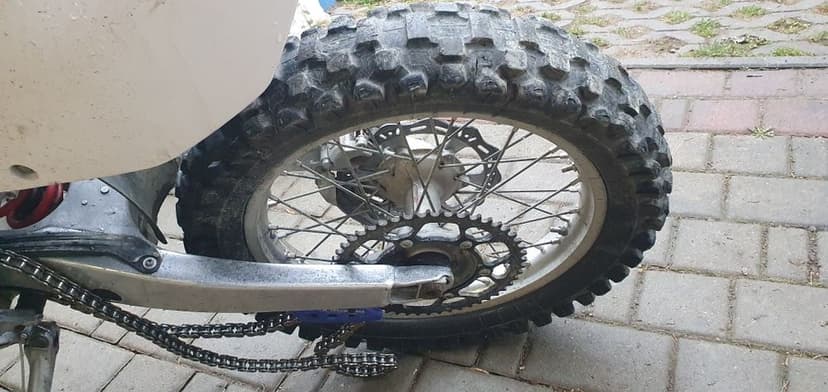 Yamaha WR yz250f - części, koło, zawieszenie, plastiki