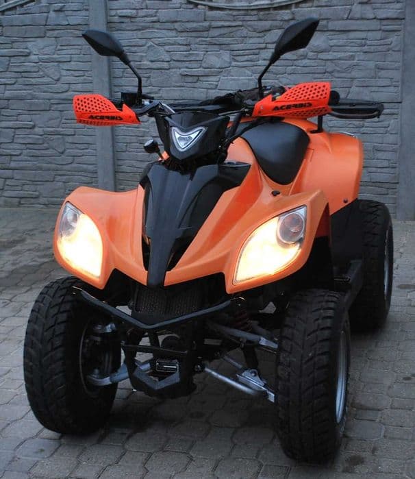 Quad DAELIM ET 250 zarejestrowany homologacja 2007r. ATV duży