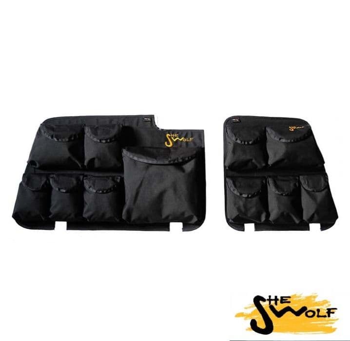 Organizer wyprawowy na tylne szyby made by She-wolf: Nissan Patrol Y61