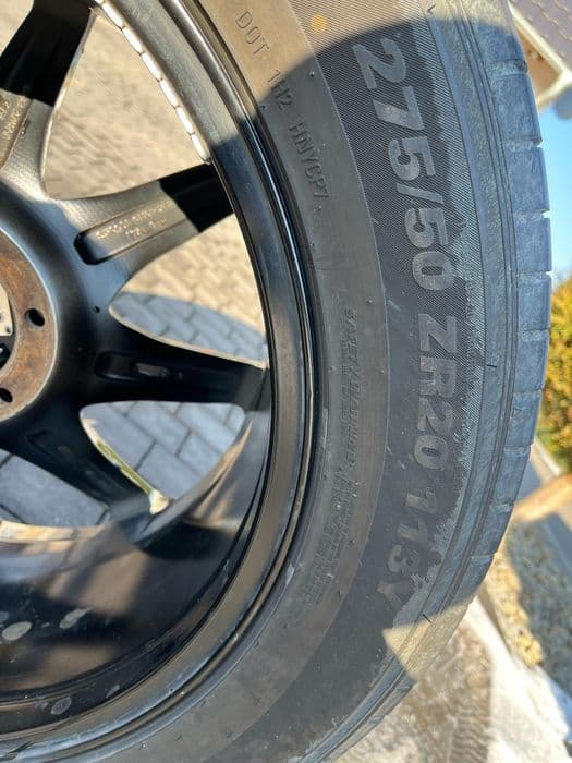 Felgi aluminiowe + opony 275/50 R20 – Ford Ranger 2024 – komplet