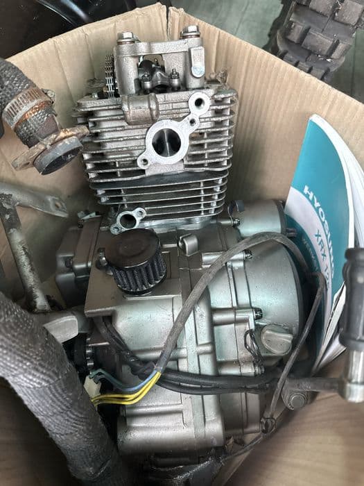 Hyosung RX 125  enduro cross . Raty , tranaport