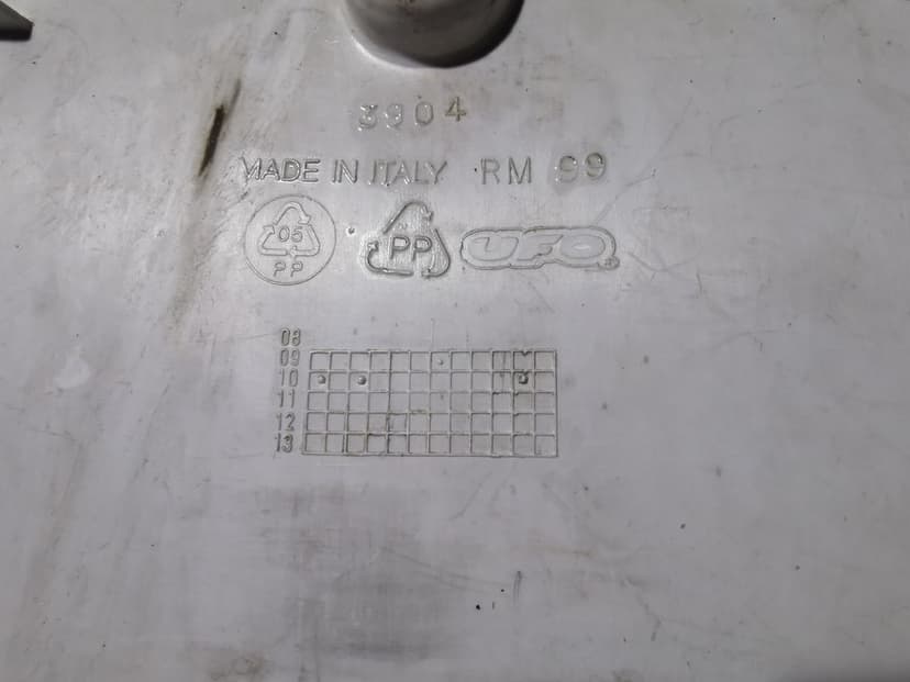 Suzuki rm 125 osłona tablica na numer startowy owiewka panel