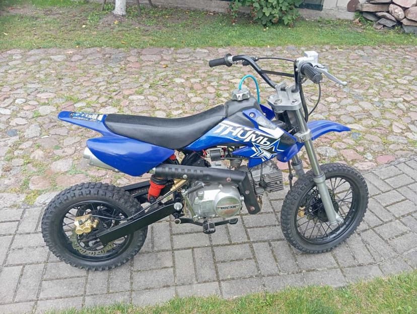 Cross Kawasaki KLR250 super stan + cross 110 cm