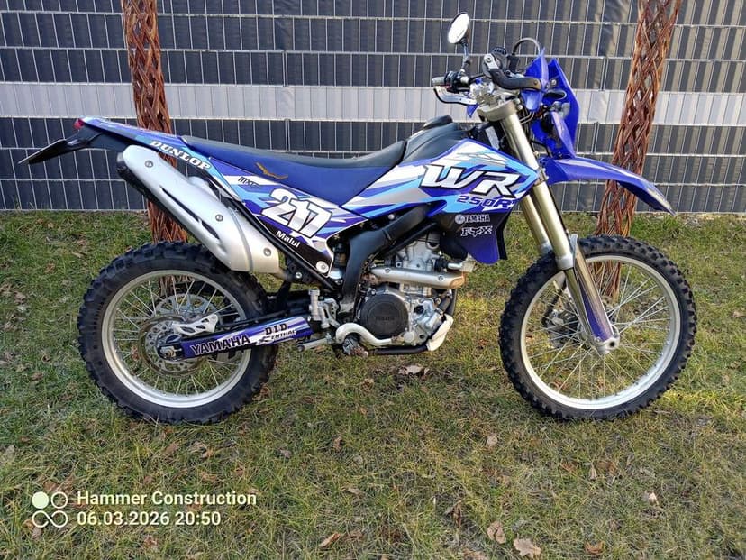 yamaha wr 250 r 07 rok bdb stan
