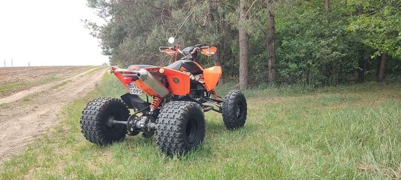 KTM XC 525 LIFTING nie sx 505 , 450 homologacja L7e Wsteczny