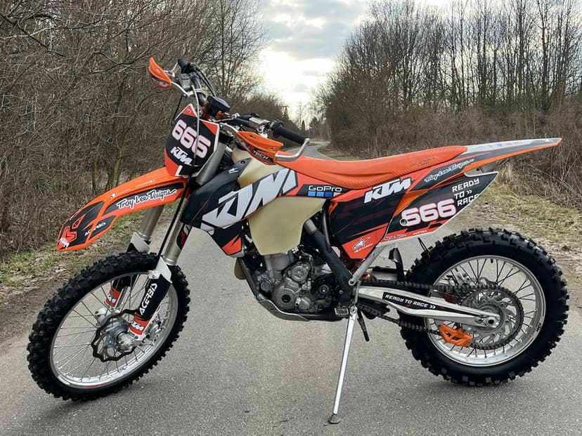 KTM XC-F 250 z 2014 Dodatki Remont