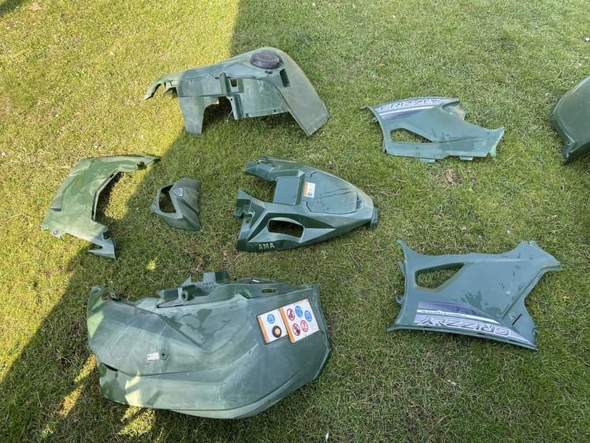 Plastiki osłony obudowy Yamaha grizzly 700 nowy model od *2016* 2020