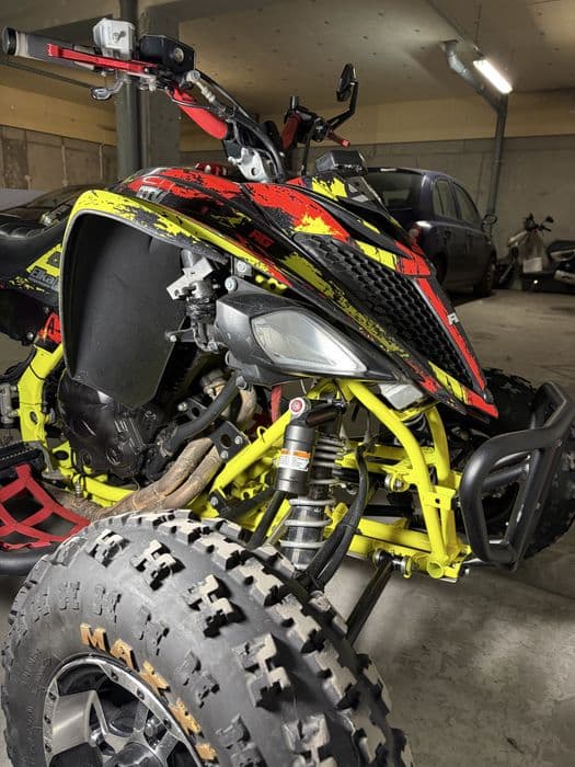 Quad Yamaha Raptor 700 SWAP er6 homologacja