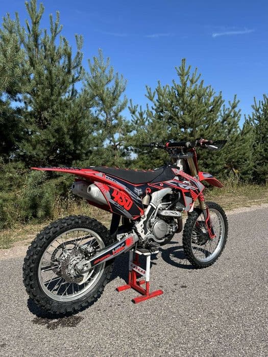 Cross Honda crf 450 wtrysk 2-rurka
