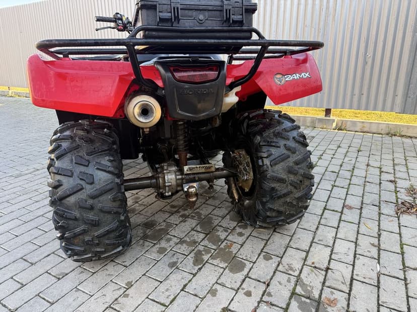Honda Foreman TRX 500 4x4 + pług do odśnieżania