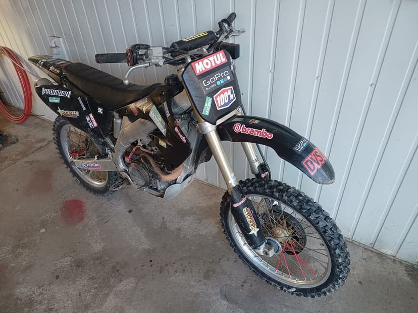 Honda crf 450 cała na części rama plastiki głowica kartery gaźnik wał