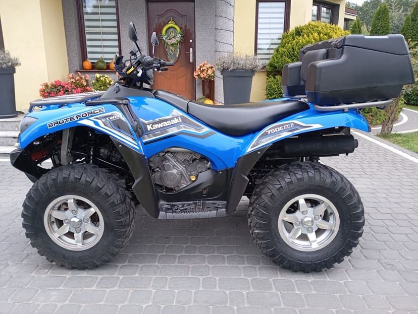 Quad Kawasaki Brute Force 750i 4x4 EPS Blokady Led Homologacja
