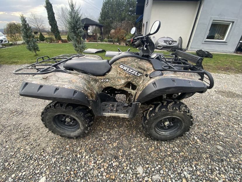 Rama zarejestrowana w PL do 15kw yamaha grizzly 700 grizzly 550