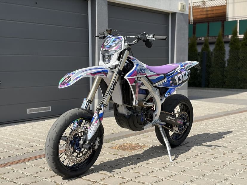 Yamaha WR 450 F Supermoto Homologacja