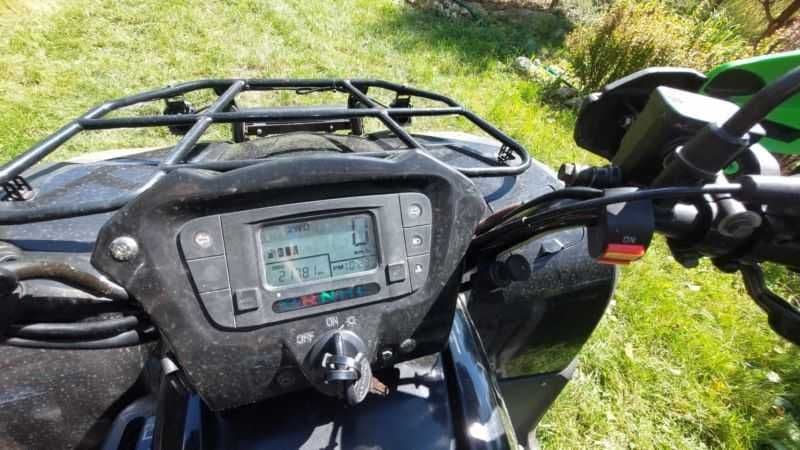 quad MXU 500  wyciągarka halogen led pług kufer  2010 zarejestrowany