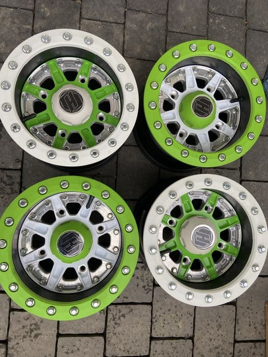 Felgi nowe beadlock 12 cali carbon Hiper polaris sportsman scrambler