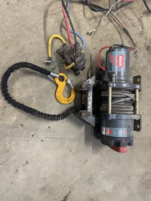 Wyciągarka warn yamaha grizzly 700 kodiak 700 quad polaris can am