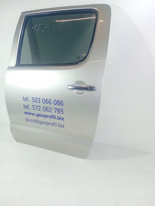 Toyota HILUX 7 VII 05-15 DRZWI LEWE TYLNE TYŁ kod lakieru 1F7